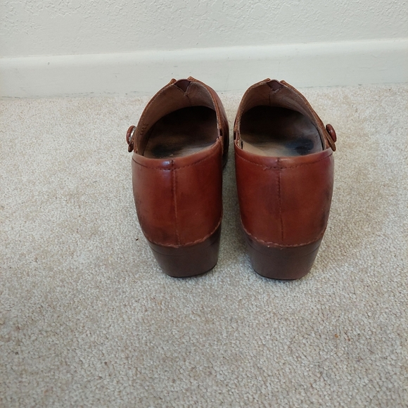 Dansko solstice clogs brown leather nursing clog (43) 9.5/10 - Picture 8 of 12